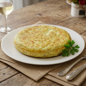 Tortilla de papa española clásica Doña Carmen