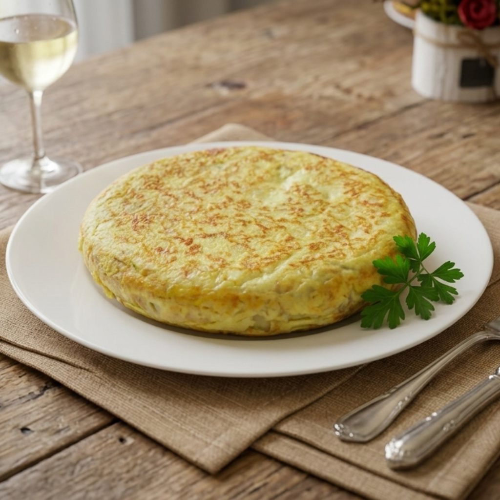 Tortilla de papa española clásica Doña Carmen